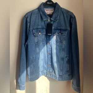 True Religion Mens Denim Jacket size XL